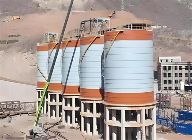 新晃高架钢板仓